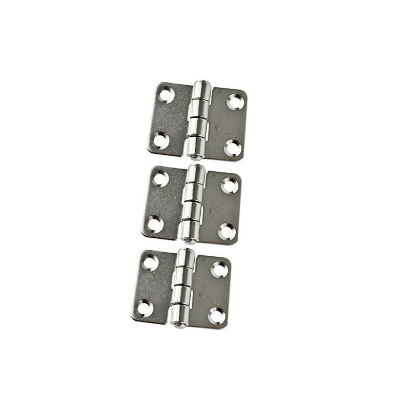 Cabin Door Hinges 3 Pack Stainless Steel for Boat Yacht