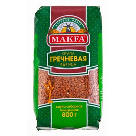 Makfa Buckwheat Organic Groats 28.2 Ounce / 800 Gr - Kasha / Porridge. Made in Russia