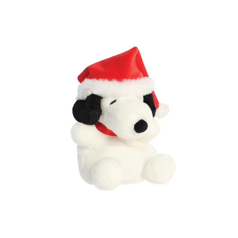 AURORA, 40524, Peanuts Palm Pals Santa Snoopy 5In, Soft Toy,