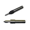 Tap Guide Set - Spring Loaded, knurled Body, Straight Shank