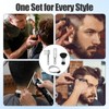 Fade Comb Haircut Guide Set, Fade Hair Trimming Comb for