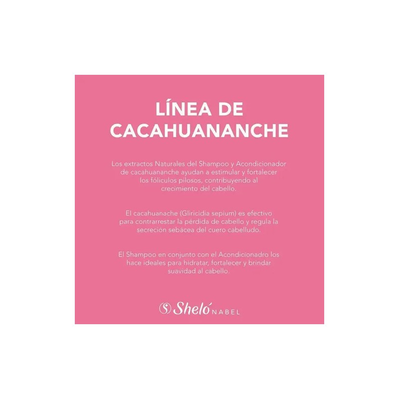Kit Shampoo Cacahuananche + Ampolletas Hidratantes + Regalo