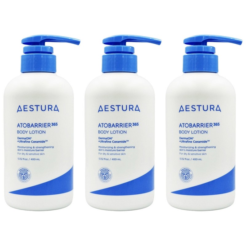 Aestura Atobarrier 365 Body Lotion 400ml x 3 / 에스트라