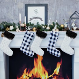 Faux Fur, 150 x 9 cm Fluffy Shaggy Plush Precut Fabric for Gnomes Beard Santa Claus Hair Cosplay Costume DIY Craft Party Christmas Decoration (Black)