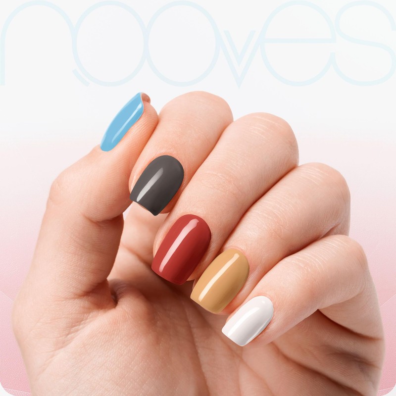 NOOVES NAILS Premium Precurry Gel Nail Wraps - Melody |
