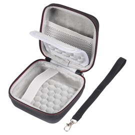 CBDYWVR Hard Carrying Case for Anbernic RG35XXSP/RG35XXSP Flip/Gameboy Advance SP Retro Handheld Game Console, Travel Storage Box for RG35XXSP with Mesh Bag-Case Only (Black02)