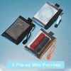 VOCOSTE Mini Zipper Mesh Bag Mesh Zipper Bag Storage Pouch