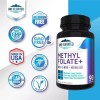 One Elevated Double Strength & Most Bioactive Methyl Folate! Uniquely