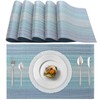 Lumaca Set of 6 Washable Placemats (70% PVC and 30%