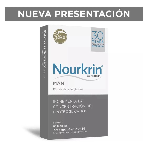 Nourkrin Man Hombre 60 Tabletas Tratamiento Para la Caída y