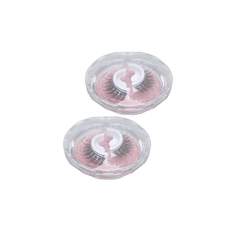 Pestañas Postizas, 2 Pares De Pestañas Autoadhesivas Reutilizables Para Mujer,