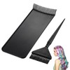2 PCS Hair Coloring Board Balayage Highlighting Board and Brush