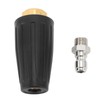 Pressure Washer Turbo Nozzle 1/4in Quick Connect Ceramic Core Copper