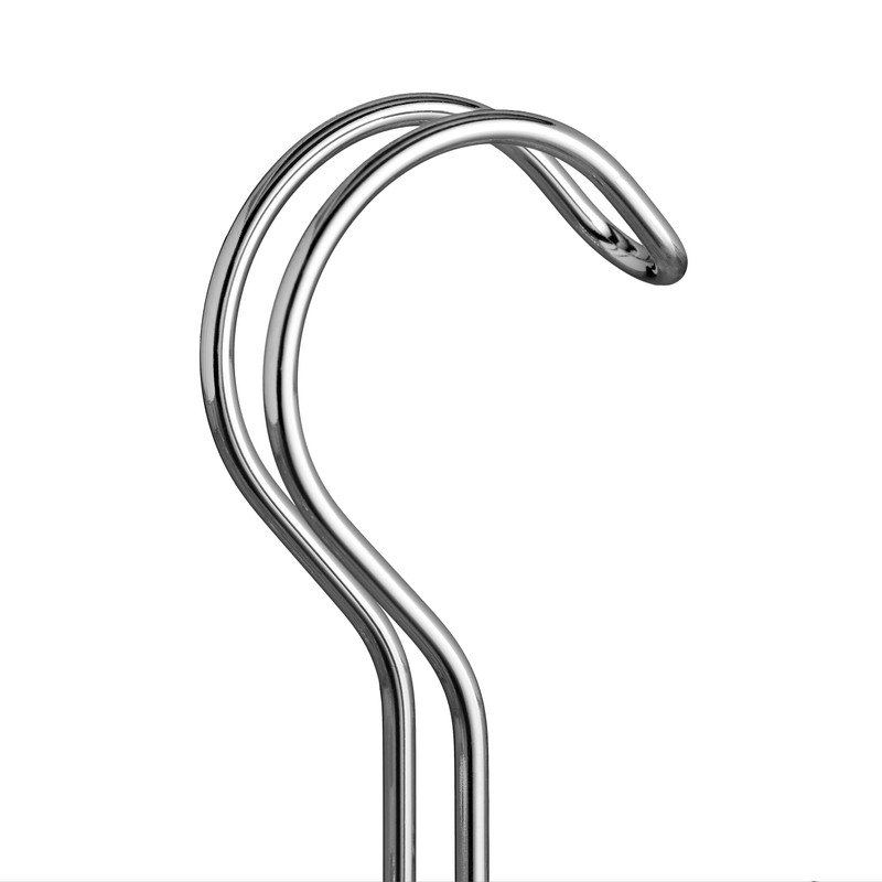 Relaxdays Belt Holder, Tie Holder Made of Metal, Space-Saving, 14