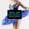 Fabric & Body Adhesive Roll On Glue for Skin, Clothing,