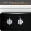 6 Stove dials Sticker for Burner cooktop hob Cooker top