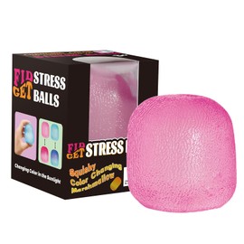 Fidget Toys Stress Balls for Kids & Adults - Changes Color in The Sun - Malt Sugar Squishy Fidget Toys - Slow Rise Gel Ball - Stretchy Squeeze Stress Relief Balls for Anxiety/Therapy/Classroom