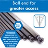 HemBorta® Metric Allen Key Set Ball End 13pcs, Long Metric