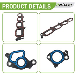 partszen MS96696 Intake Manifold Gasket Set Fit for Ford Expedition F-150 F-250 Super Duty for Lincoln Mark Navigator 2005-2012