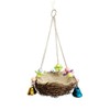 AIMALL Parrot Rattan Bird Nest Swing – Small to Medium-Sized