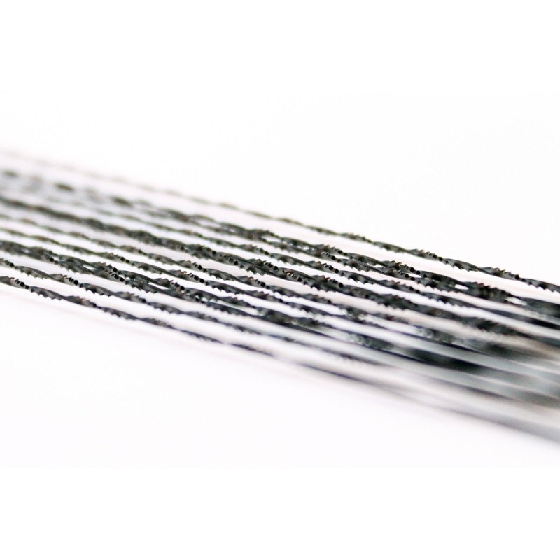 Fretsaw Blade Spiral Sawblades # 3 Cut Wood Wax &