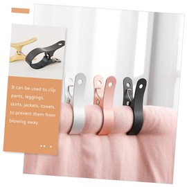 WHAMVOX 2Pcs Aluminum Alloy Windproof Quilt Clamps Heavy Duty Clothing Drying Clips for Beach Towels and Outdoor Use Clothes Clamps for Efficient Drying and Securing