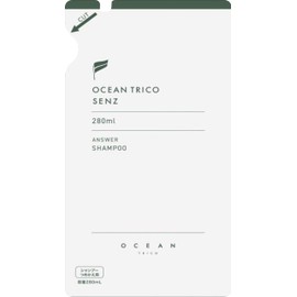 Ocean Trico SENZ Scalp Shampoo Refill, 9.5 fl oz (280 ml), Dandruff Shampoo, Scalp Care, Refreshing Neroli Scent