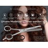 Modelling Scissors, 1 Serrated Edge, Stainless Steel 18 cm