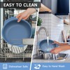 Silicone Pan Protectors for 12-Inch Frying Pans - Non-Slip Stacking
