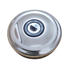 Locking Gas Cap for Cars, Universal Fuel Tank Cover. Non-Vented Version.