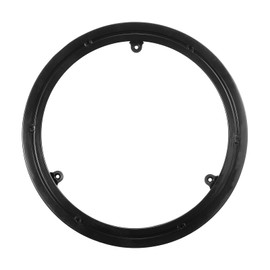 uxcell Lazy Susan Turntable Bearings Swivel Plate, 12 Inch Rotating Turntable with Steel Ball Bearings for Dining Table, Black