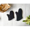 Perennial Heat Resistant Oven Mitt, 13-Inch, Black TVM-3
