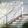 Sasylvia 2 Pcs Vinyl Fence Post Caps White PVC England