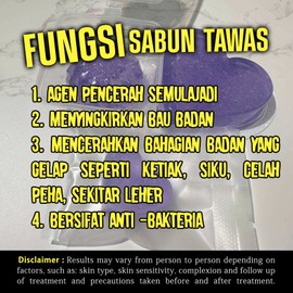 🔥READY STOCK🔥Sabun Tawas 100% Batu Tawas Asli | Sabun Pencerah Kulit