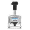 Barrilito Foliador Automático Barrilito De 8 Dígitos Metal F80