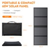 60W Solar Panel for Portable Power Station, Foldable Solar Panel