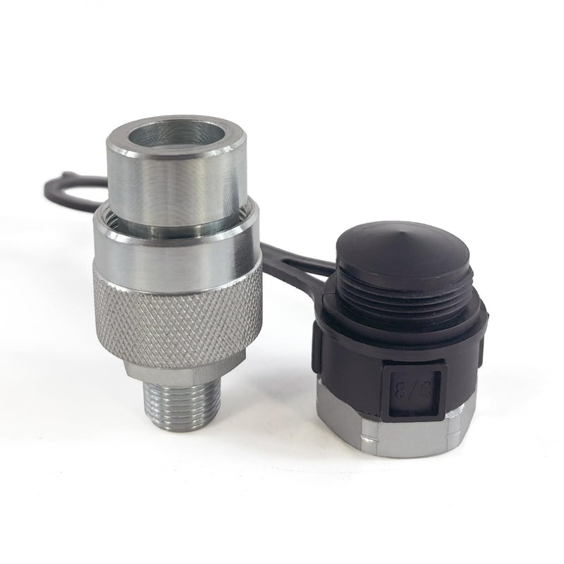 3/8"NPT Thread 10,000 PSI High Pressure Hydraulic Quick Coupler Set