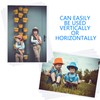 Mositear 10 Pack 4"x6" Premium Super Slim Magnetic Picture Pockets