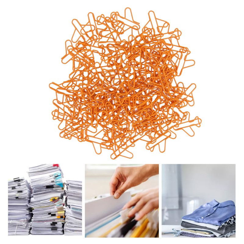 Aircraft Shape Paper Clips Cute Small Paperclips for Office School