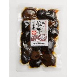 Additive-free, Handmade Japanese Tsukudani, Shiitake Mushrooms, Whole Boiled with Sweet and Spicy Shiitake Mushrooms, 4.9 oz (140 g) x 2 Bags