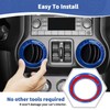 RT-TCZ for Jeep JK Air AC Vents Cover Trim Rings
