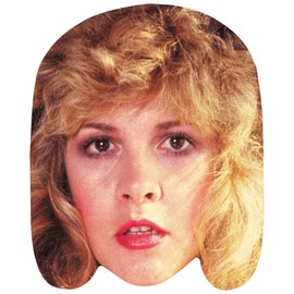 Stevie Nicks (80s) Celebrity Mask, Flat Card Face, Fancy Dress Mask