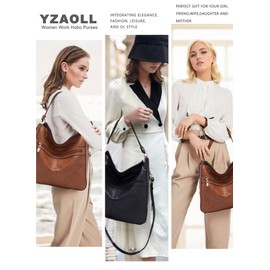 Women Large Crossbody Bags Ladies Satchel Shoulder Handbags Purse and Wallet Set for Women Totes Hobo Purses