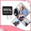 Dental Assistant Badge, Motivational Floral ID Holder, Office Decor for