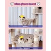 Gitelsnour Cat Tree for Indoor Cats Large Adult, 74" Cat