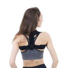 HLOES Posture Corrector for Women and Men,Adjustable Upper Back Brace, Breathable Back