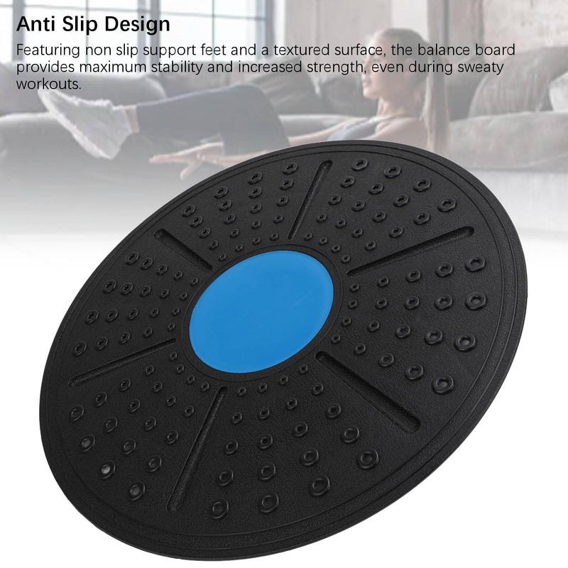 Balance Board Plastic Anti Slip Exercise Balance Stability Trainer for