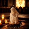 Virgin Mary Holding Baby Shaped Scented Candle,Enchanting Hand-Poured Aesthetic Soy