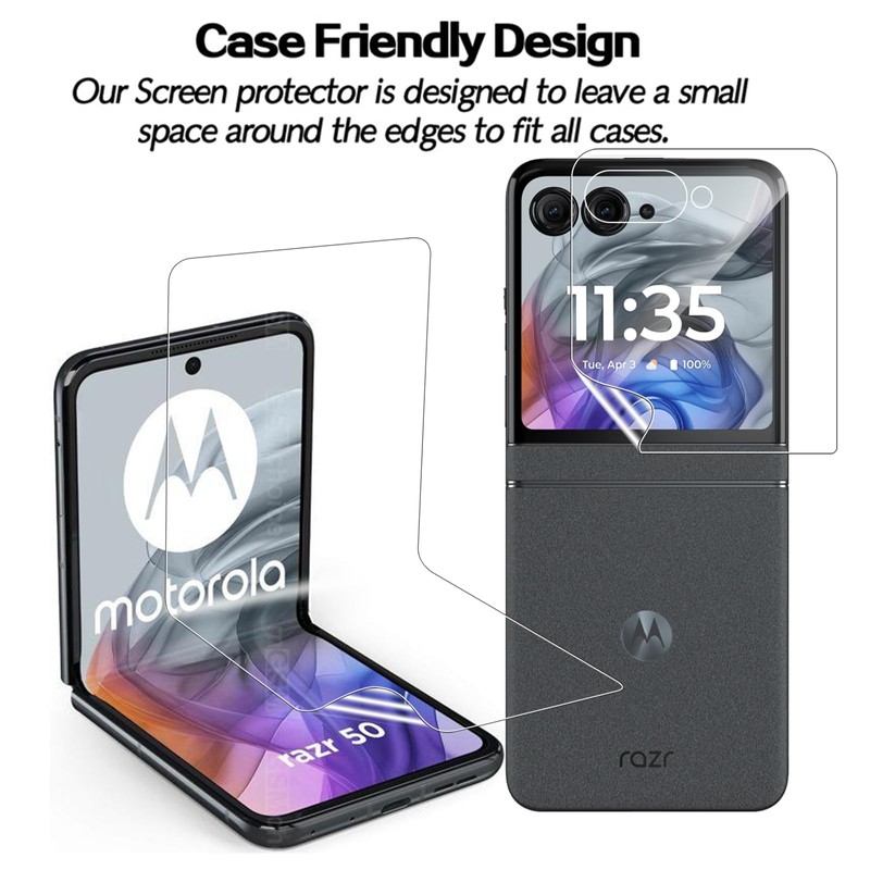 [2 Sets 6 PCS ] Hydrogel Screen Protector for Motorola