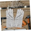 Hohopeti 2pcs Heat Resistant Work Gloves Fireproof Insulated Mitts for
